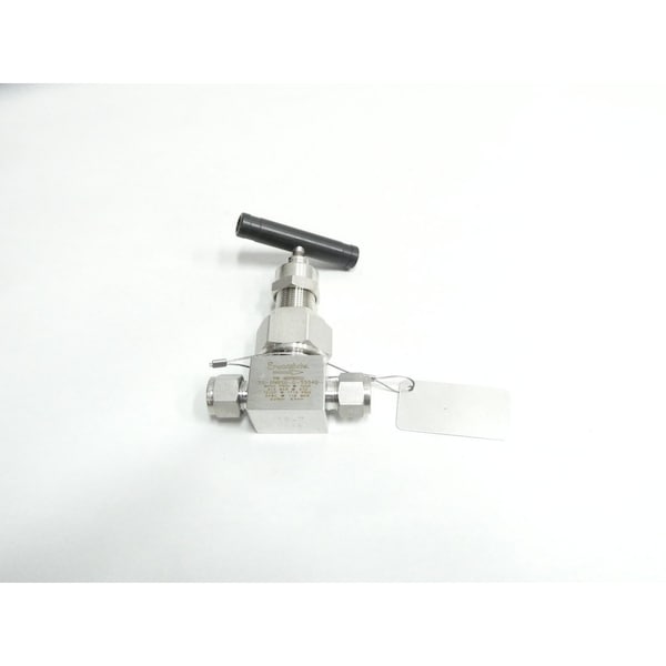Swagelok MANUAL TUBE STAINLESS 6000PSI 3/8IN NEEDLE VALVE SS-6NBS6-G-55540 - main
